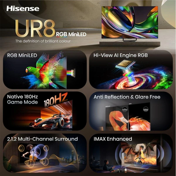 RGB MiniLED 189cm, 4K,180Hz,Dolby Vision - slika C