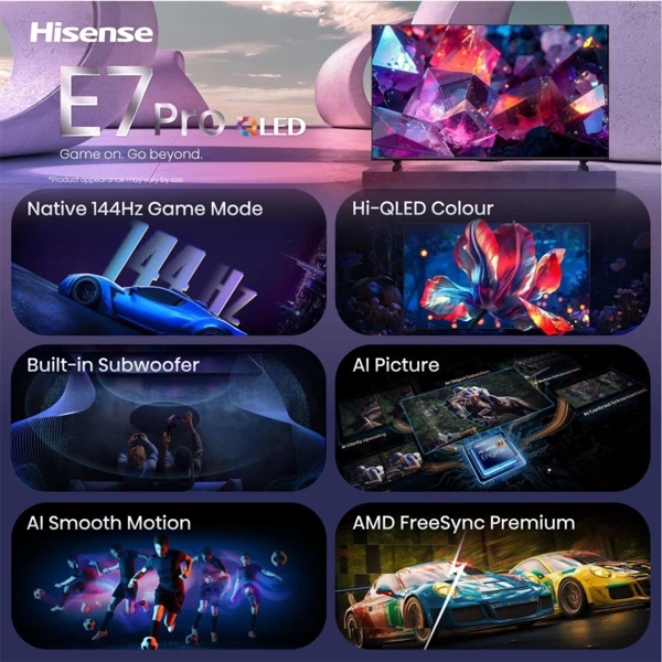 Hi-QLED 254cm, 4K,144Hz, Dolby Vision - slika C