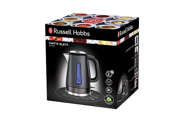 Kuhalo za vodu, 1,7L, Matte black - slika D