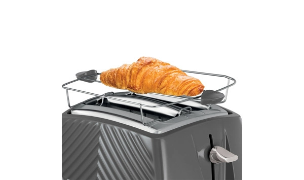 Toster Groove sivi,2 utora, 850W - slika D