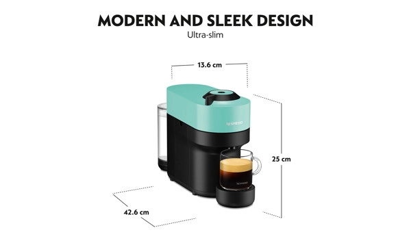 Aparat za kavu Vertuo Pop aqua - slika D