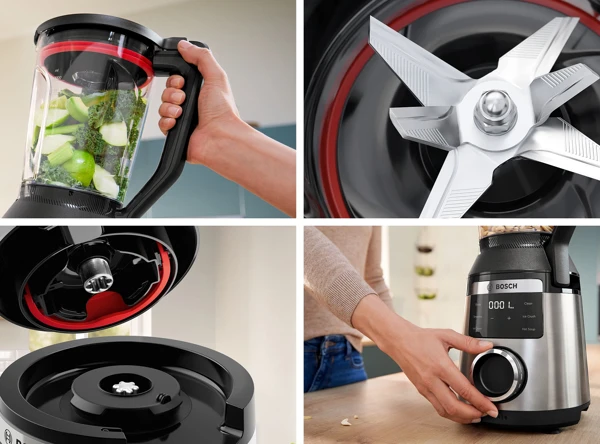 Blender VitaPower,S6,1800 W Nehrđ. čeli - slika D