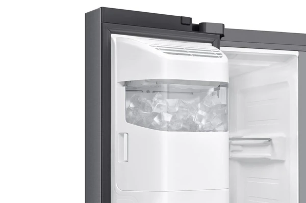 Side by Side, ledomat, dispenzer, silver - slika D
