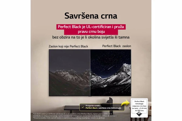OLED evo,195cm,4K HDR,WebOS,MagicRemote - slika D