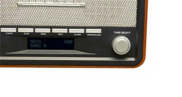 Prijenosni radio FM/DAB budilica DAB-18 - slika F